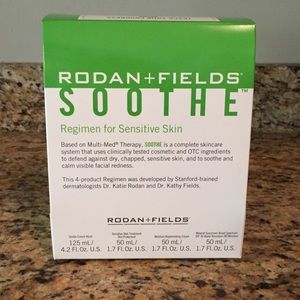 Rodan and Fields never opened Soothe regimen